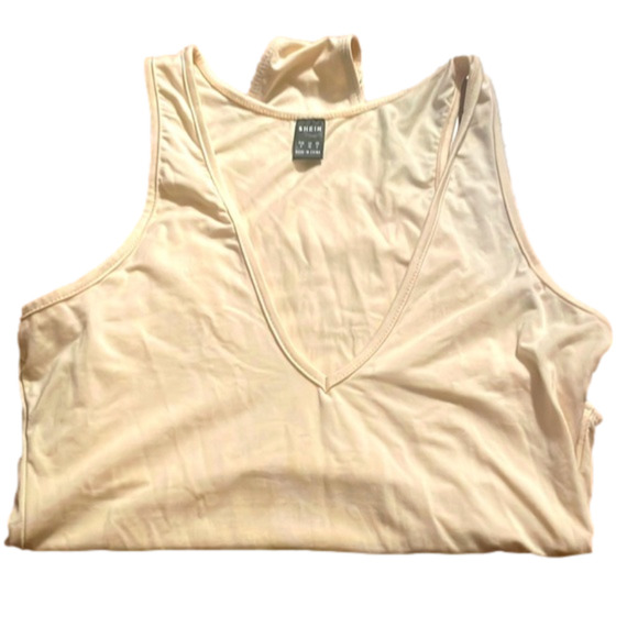 🌿Shein women’s cream body suit - size S🌿 - Picture 2 of 7